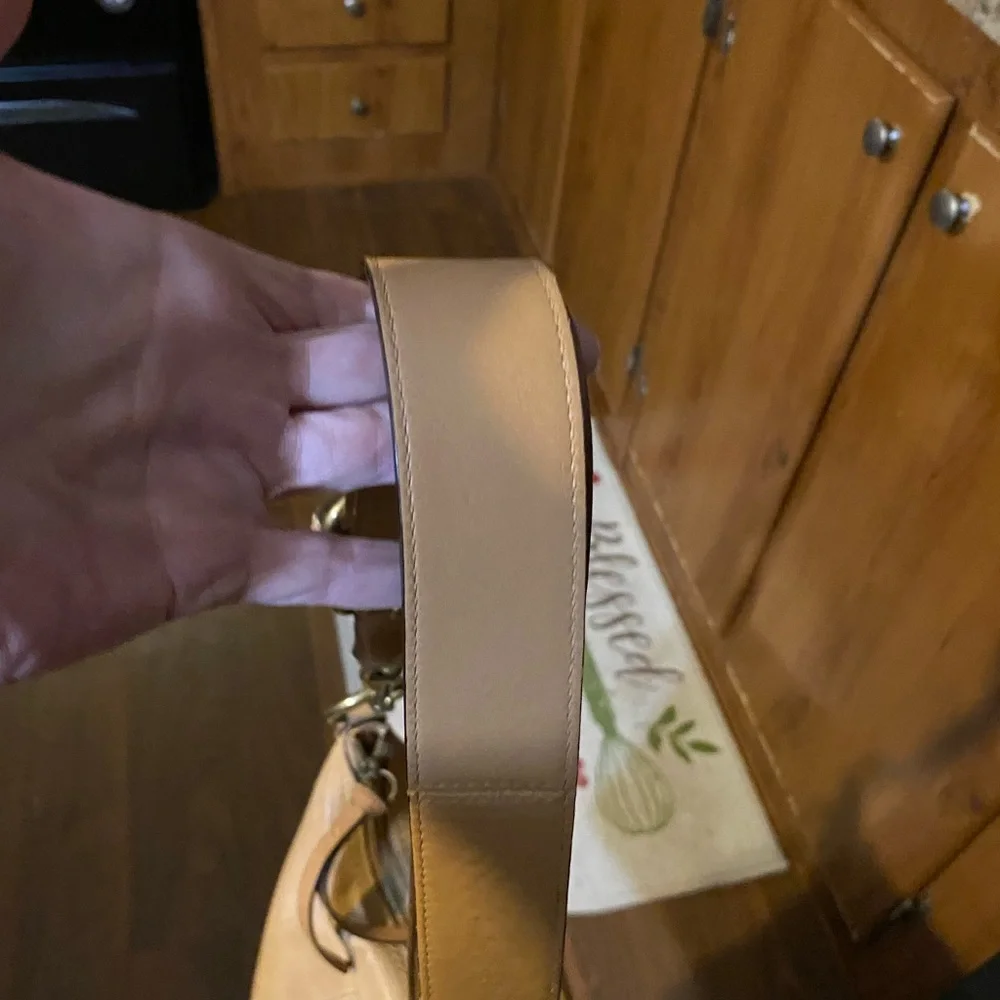 Coach Chelsea Lace 1941 A0793-10399 Tan Leather Shoulder Bag - Picture 4 of 7